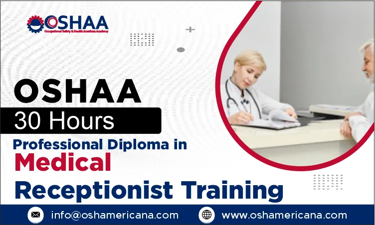 OSHAA 30-Hours Professional Diploma in Medical Receptionist Training