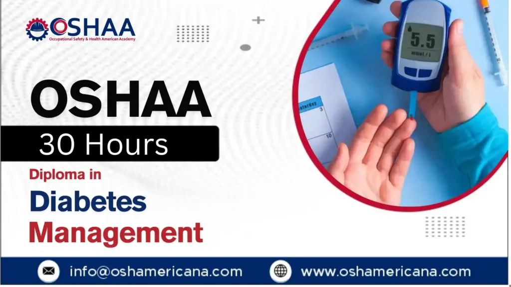 OSHAA 30-Hours Diploma in Diabetes Management