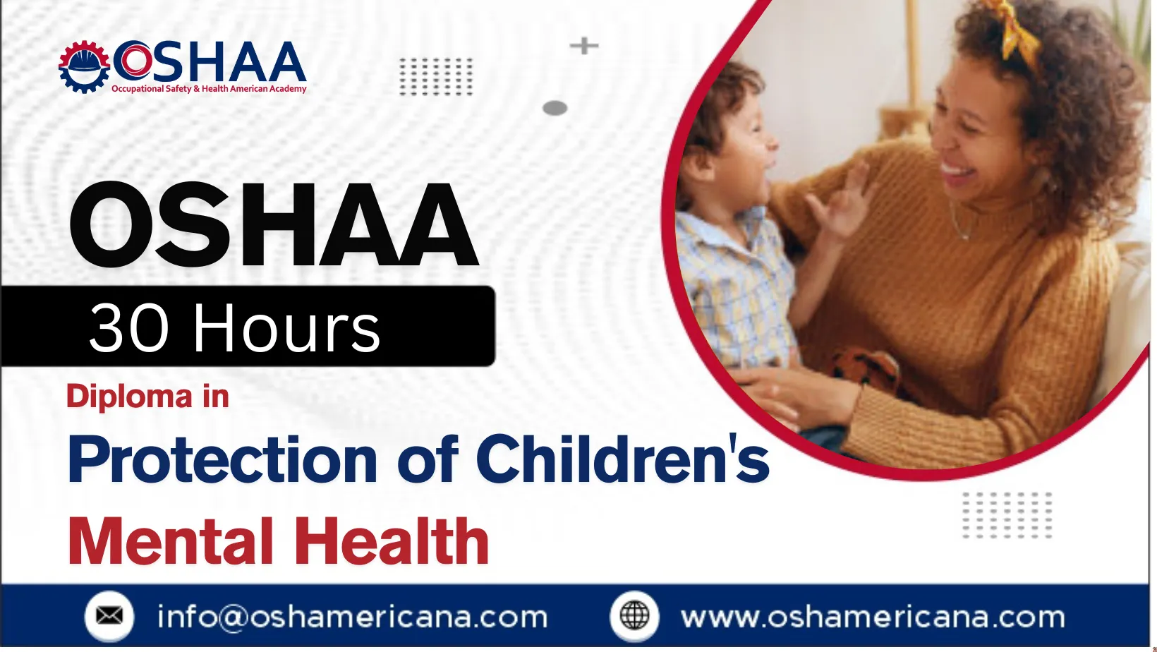 OSHAA 30-Hours Diploma in Protection of Children's Mental Health
