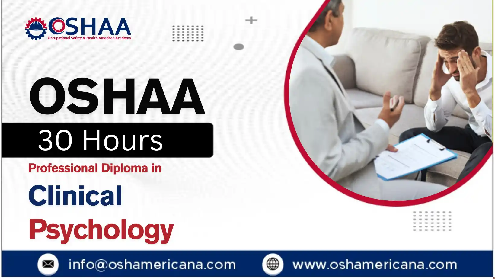 OSHAA 30-Hours Professional Diploma in Clinical Psychology