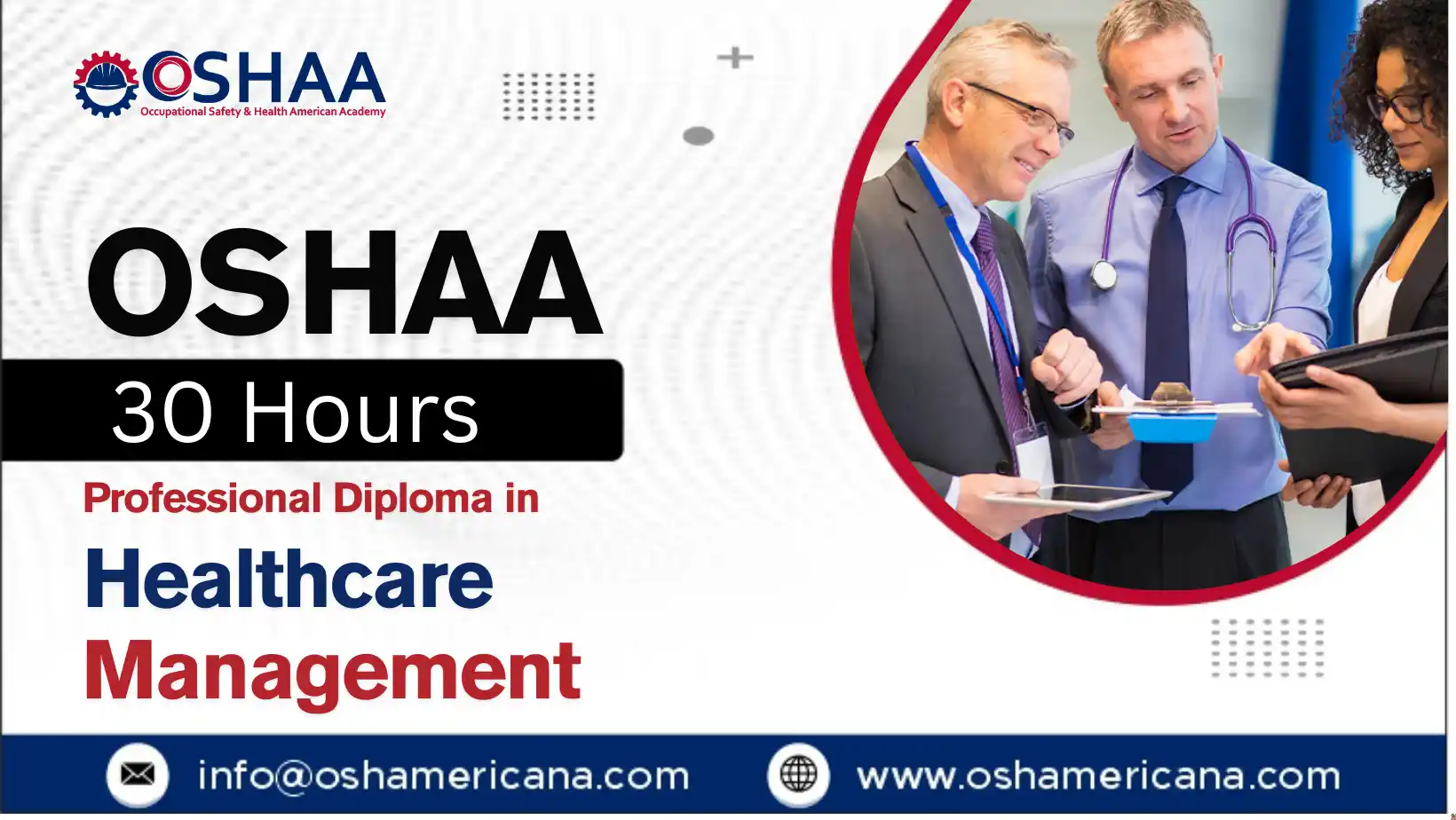 OSHAA 30-Hours Professional Diploma in Healthcare Management