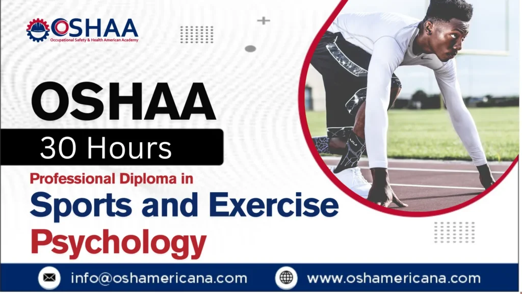 OSHAA 30-Hours Professional Diploma in Sports and Exercise Psychology