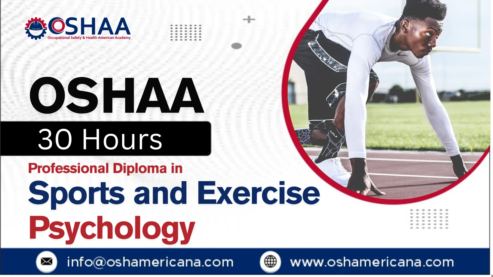 OSHAA 30-Hours Professional Diploma in Sports and Exercise Psychology