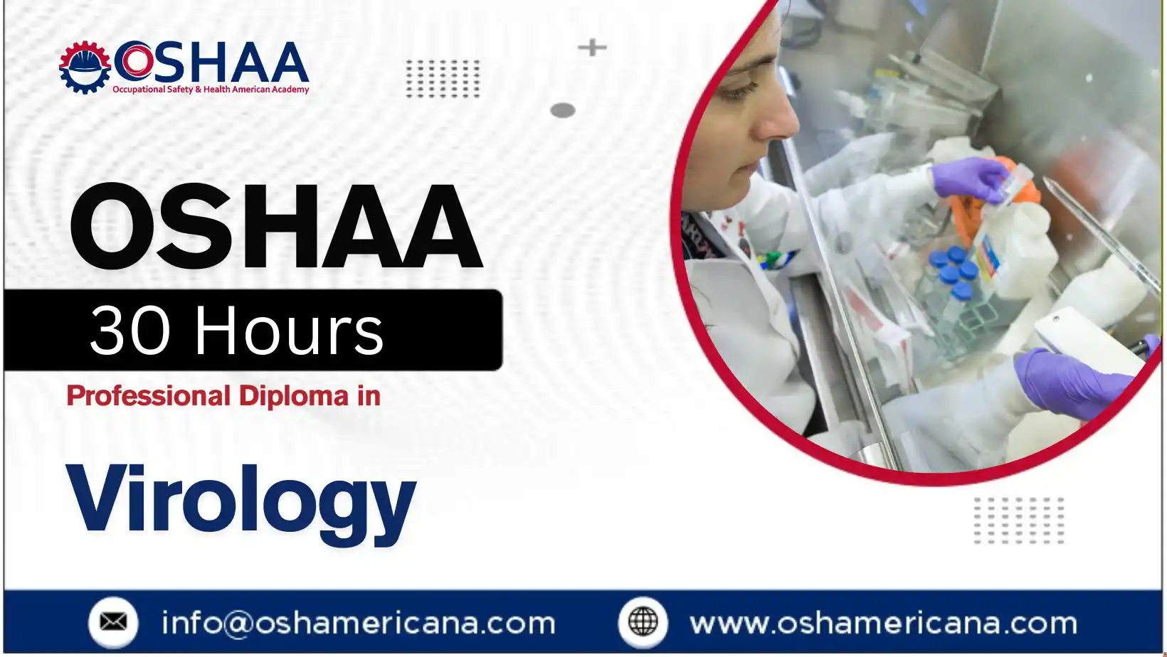 OSHAA 30-Hours Professional Diploma in Virology