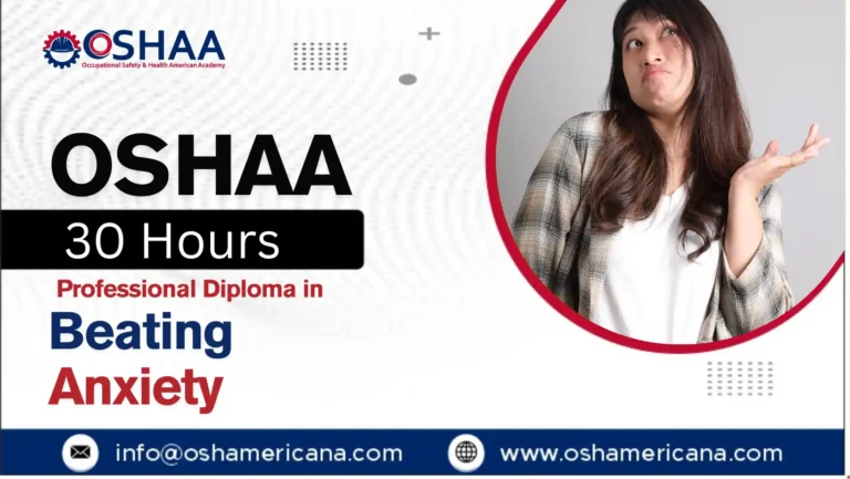 OSHAA 30-Hours Professional Diploma in Beating Anxiety