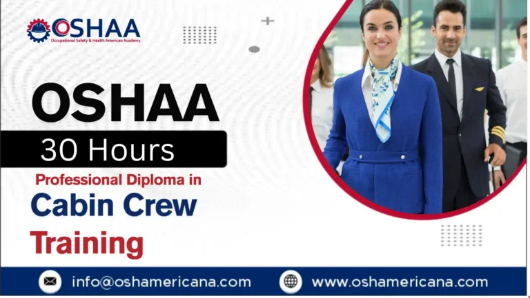 OSHAA 30-Hours Professional Diploma in Cabin Crew Training