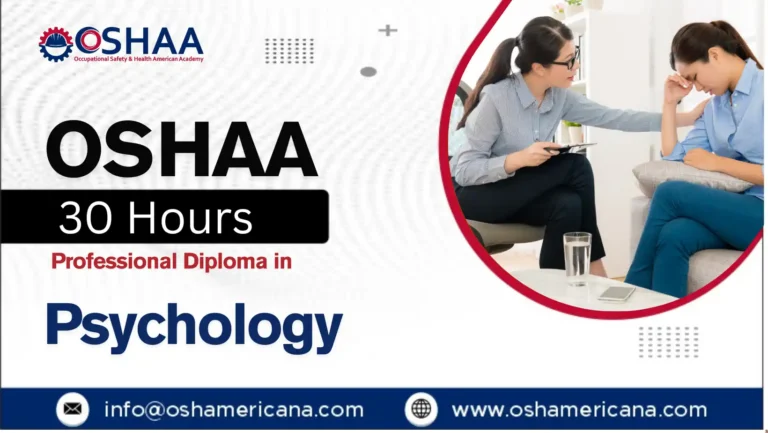 OSHAA 30-Hours Professional Diploma in Psychology
