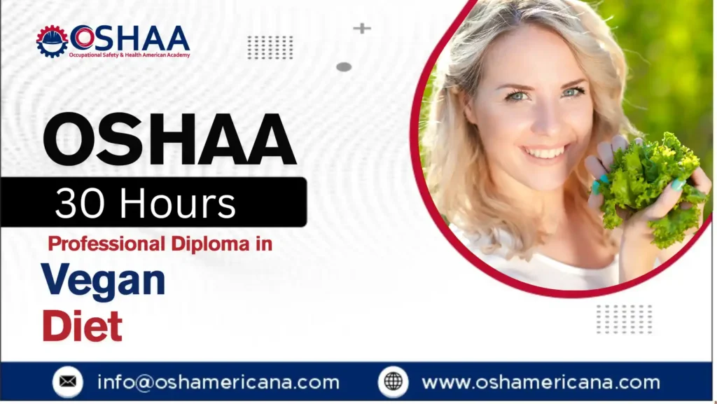 OSHAA 30-Hours Professional Diploma in Vegan Diet