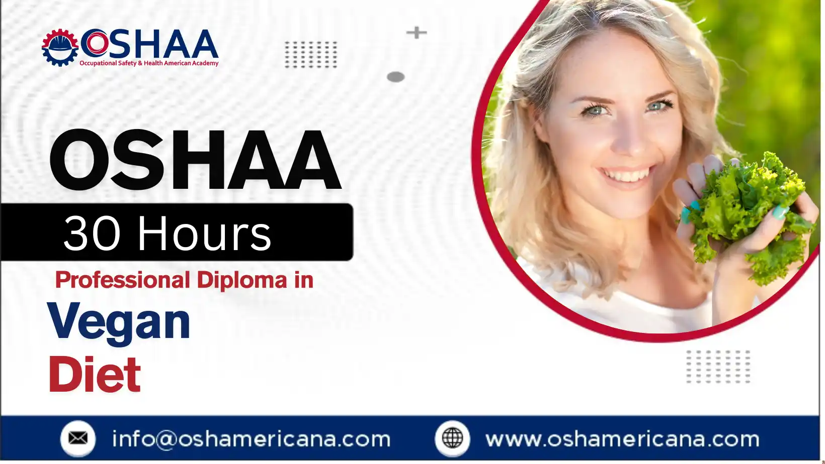 OSHAA 30-Hours Professional Diploma in Vegan Diet