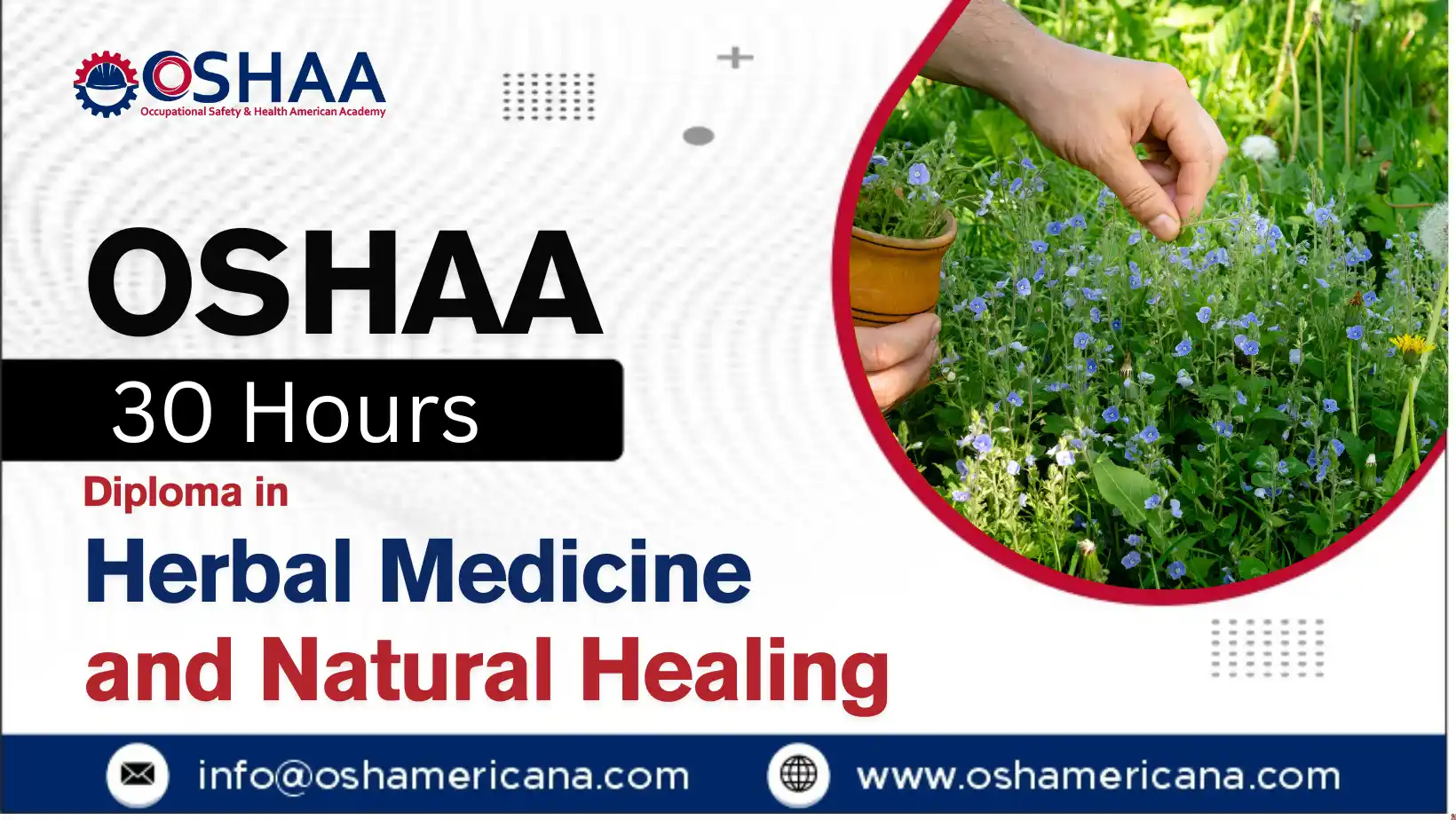 OSHAA 30-Hours Diploma in Herbal Medicine and Natural Healing