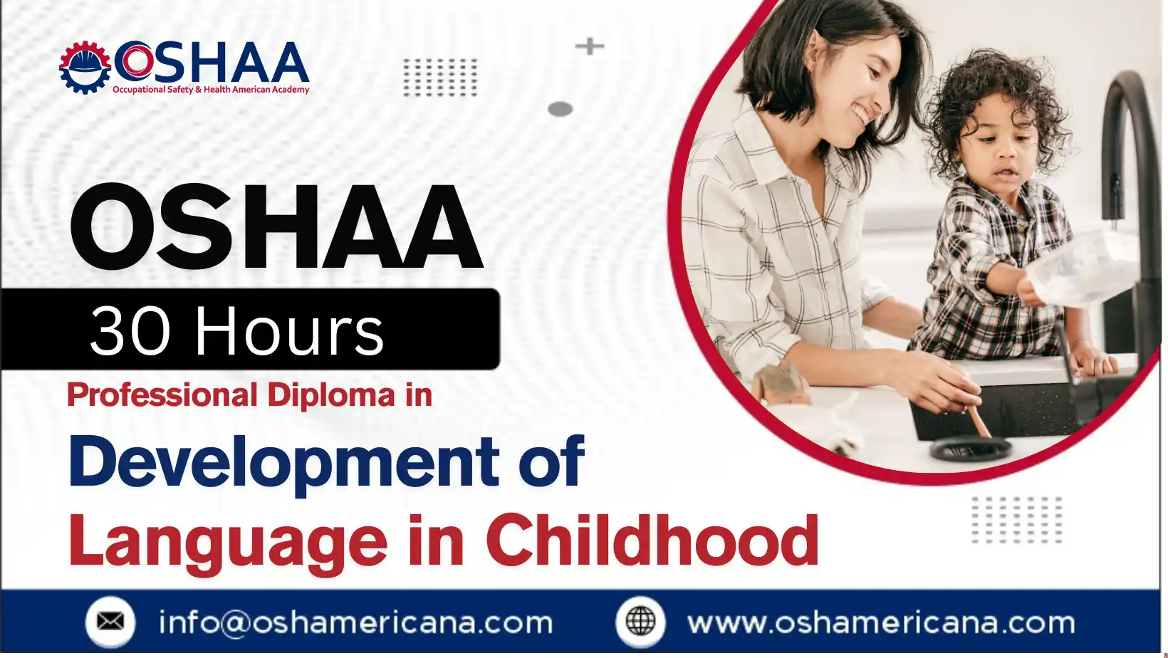 OSHAA 30-Hours Professional Diploma in Development of Language in Childhood