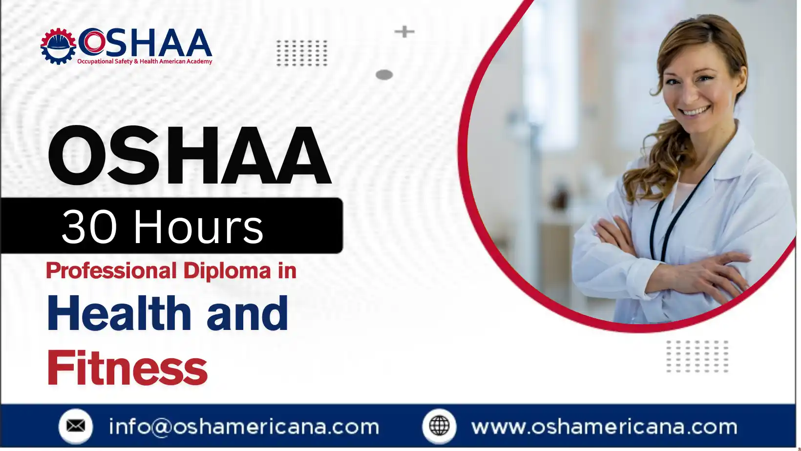 OSHAA 30-Hours Professional Diploma in Health and Fitness