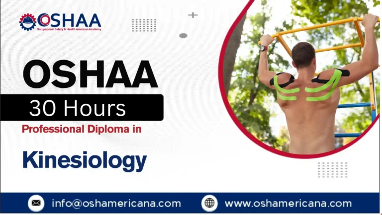 OSHAA 30-Hours Professional Diploma in Kinesiology