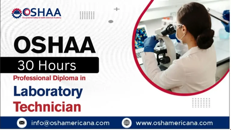OSHAA 30-Hours Professional Diploma in Laboratory Technician
