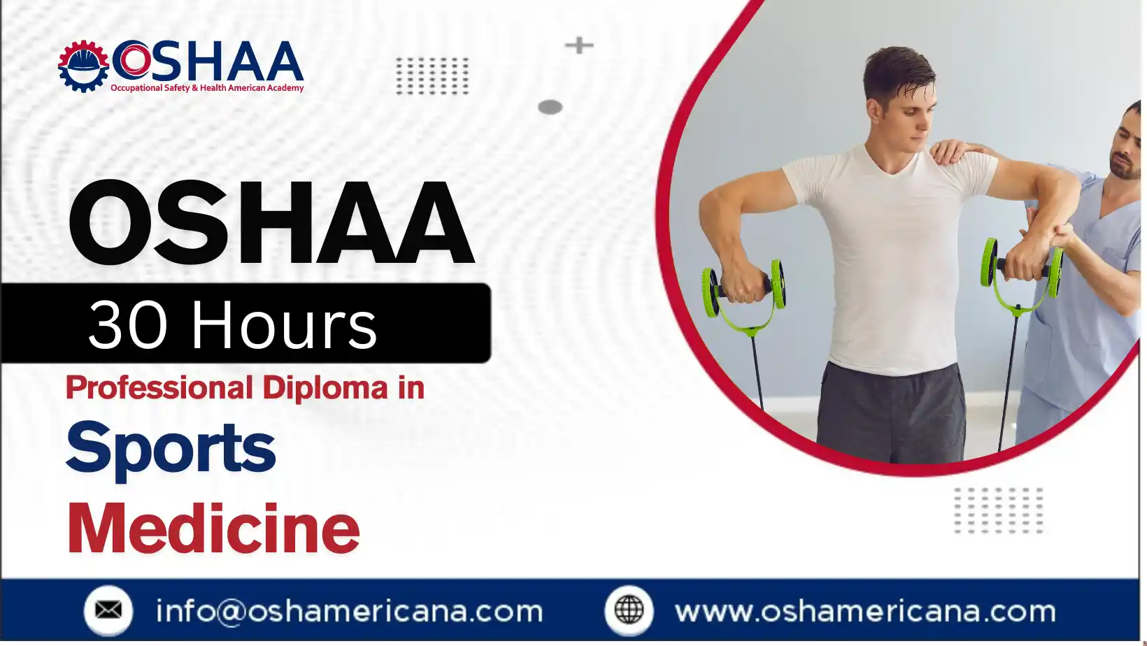 OSHAA 30-Hours Professional Diploma in Sports Medicine