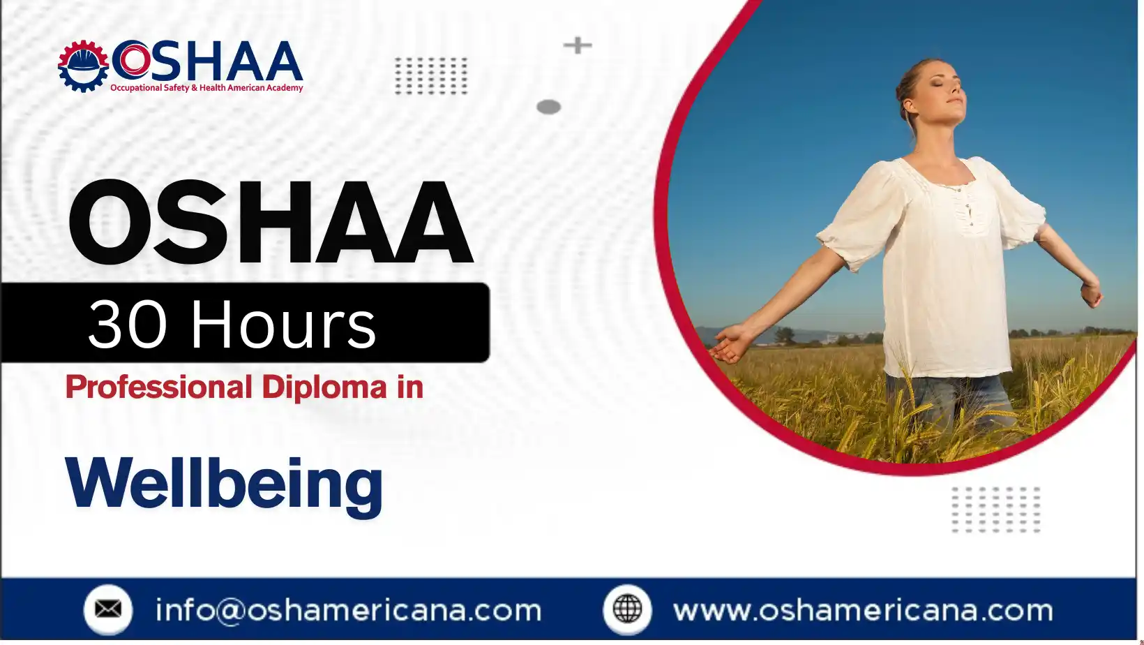 OSHAA 30-Hours Professional Diploma in Wellbeing