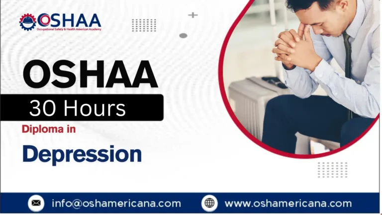 OSHAA 30-Hours Professional Diploma in Depression