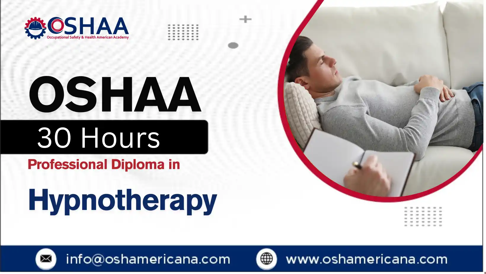 OSHAA 30-Hours Professional Diploma in Hypnotherapy