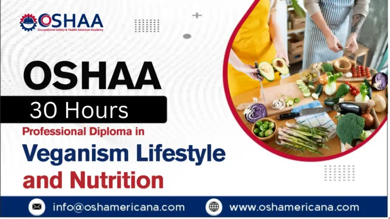OSHAA 30-Hours Professional Diploma in Veganism Lifestyle and Nutrition