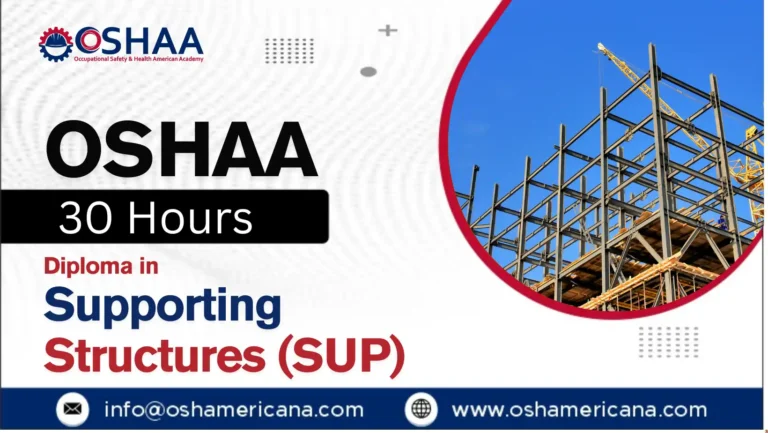 OSHAA 30-Hours Diploma in Supporting Structures (SUP)
