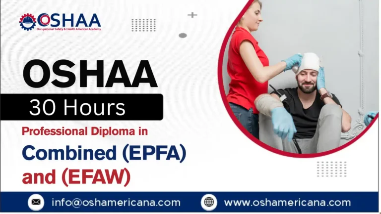 OSHAA 30-Hours Professional Diploma in Combined Emergency Paediatric First Aid (EPFA) and Emergency First Aid at Work (EFAW)
