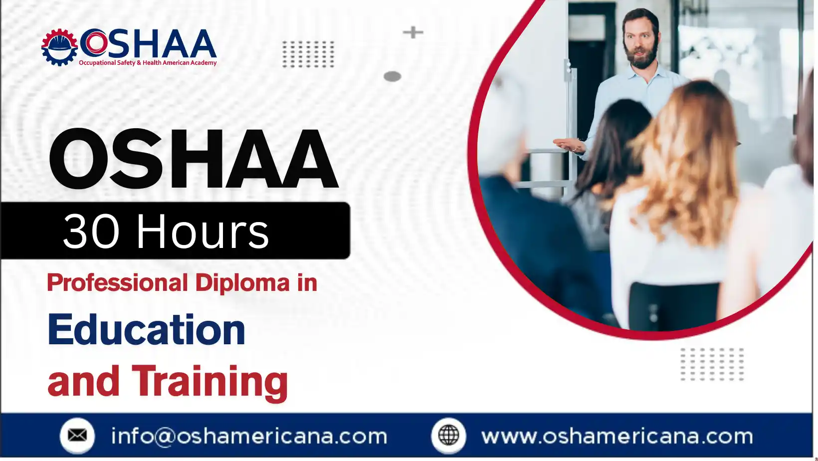 OSHAA 30-Hours Professional Diploma in Education and Training