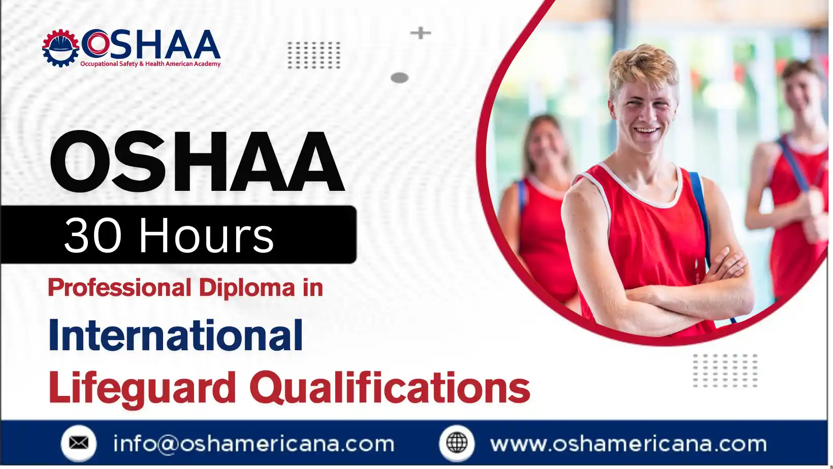 OSHAA 30-Hours Professional Diploma in International Lifeguard Qualifications