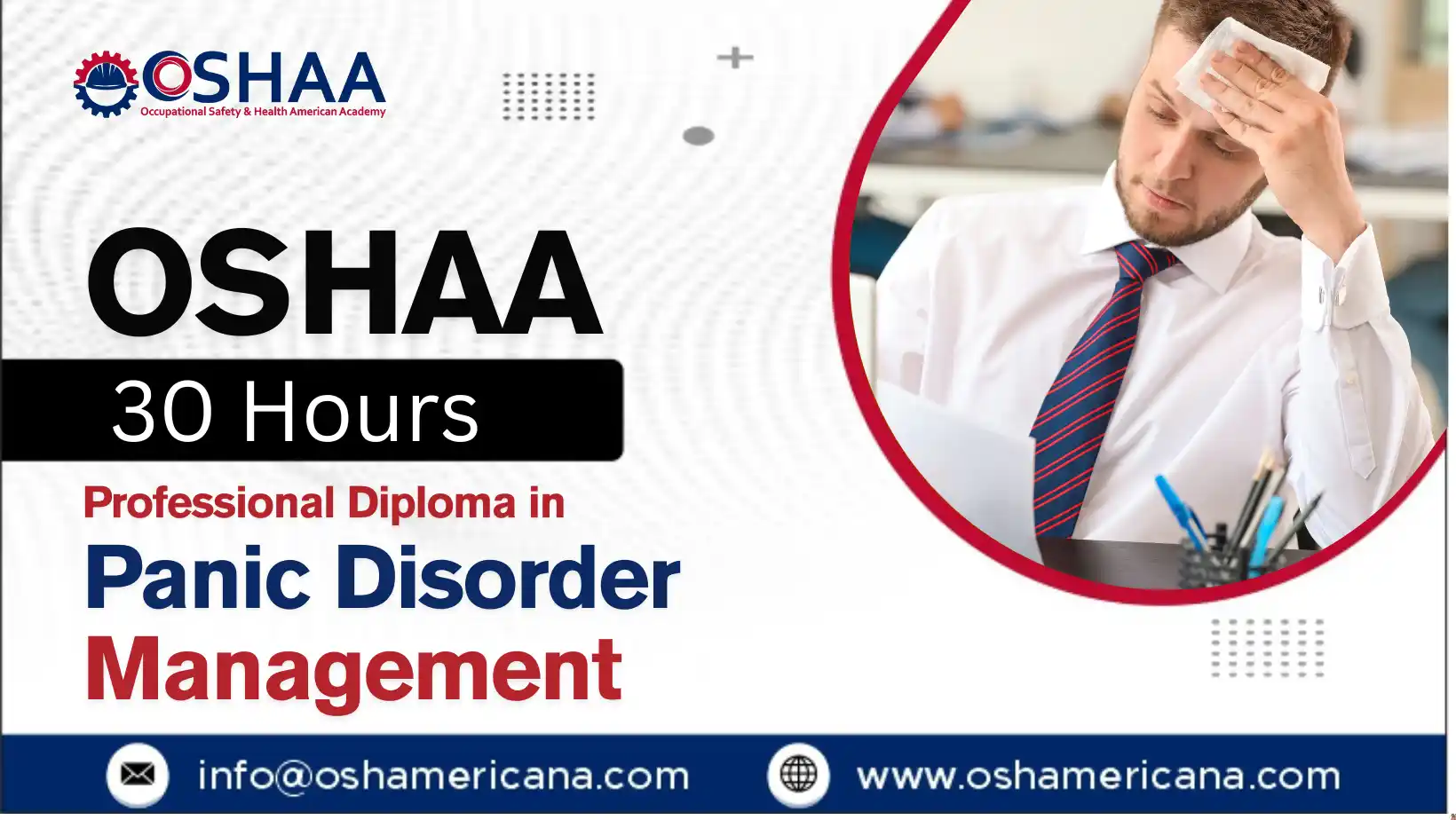 OSHAA 30-Hours Professional Diploma in Panic Disorder Management