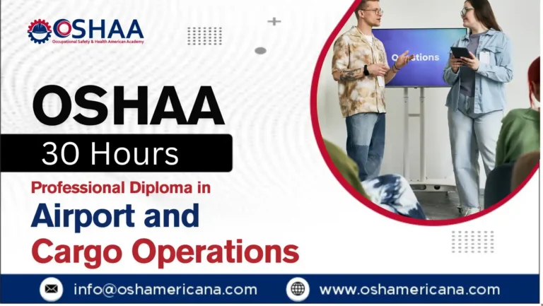 OSHAA 30-Hours Professional Diploma in Airport and Cargo Operations