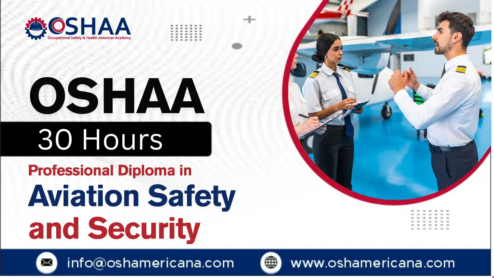 OSHAA 30-Hours Professional Diploma in Aviation Safety and Security