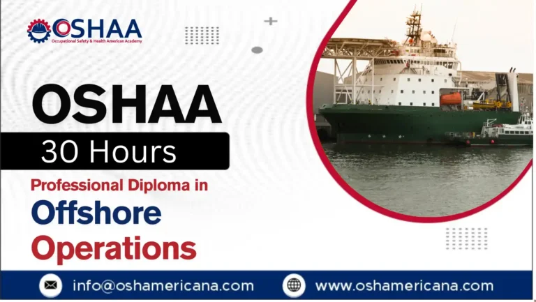 OSHAA 30-Hours Professional Diploma in Offshore Operations